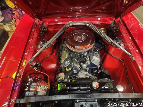 1966 mustang sheet metal|1967 mustang engine bay.